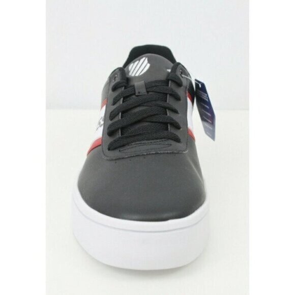 K Swiss Men Shoes Court Lite Ortholite Spellout  06147 036M Leather Black Sz 11 - Picture 9 of 15